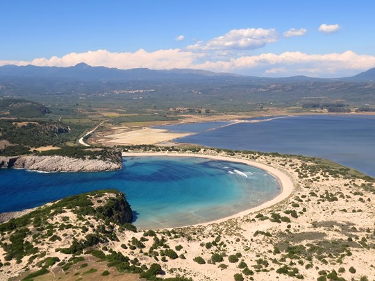 Les plages magnifiques du Péloponnèse 