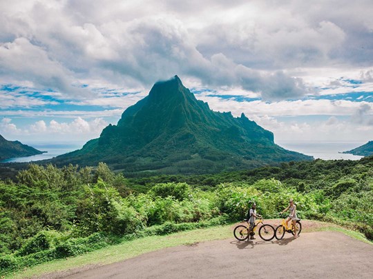 Admirez les panoramas de l'île depuis le Belvédère