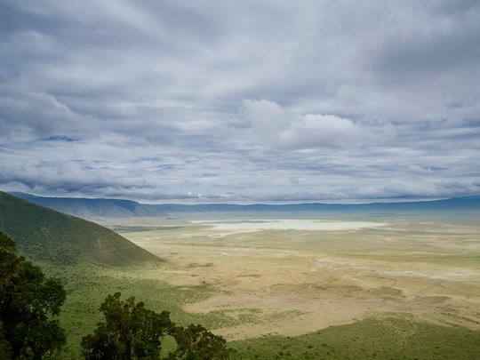Le cratère du Ngorongoro si emblématique