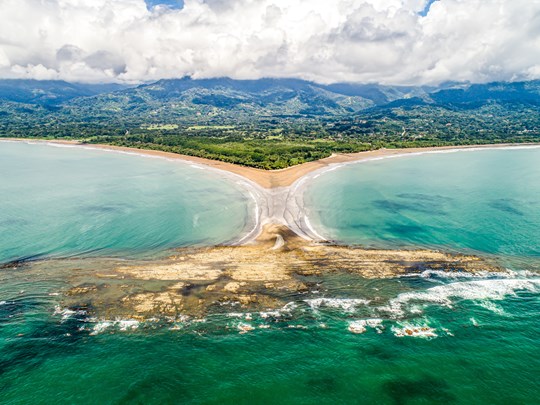 La queue de baleine, merveille naturelle d'Uvita