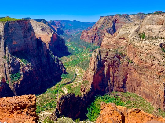Découvrez la vallée de Zion et sa Virgin River