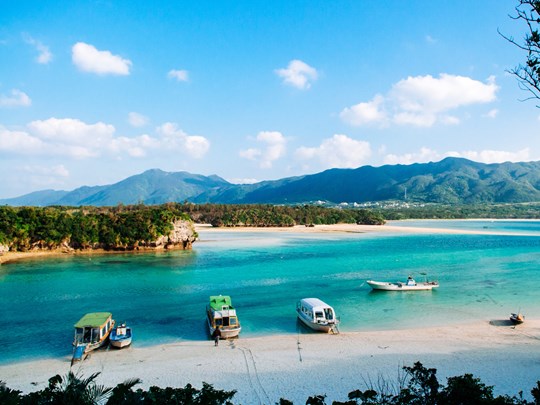 Kabira Bay, l'une des plus belles plages d'Okinawa