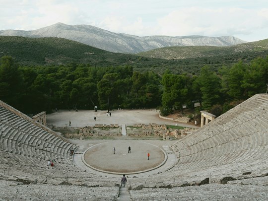 Le théâtre d'Épidaure 