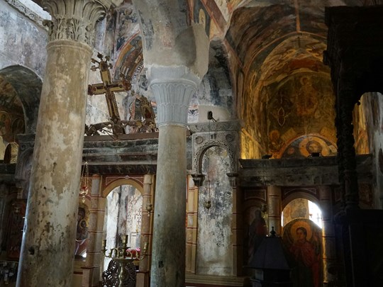 La beauté des églises parfaitement conservées de Mystras