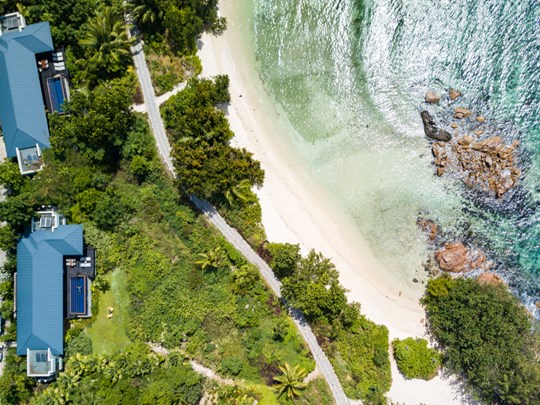 Two Bedroom Beachfront Pool Villa