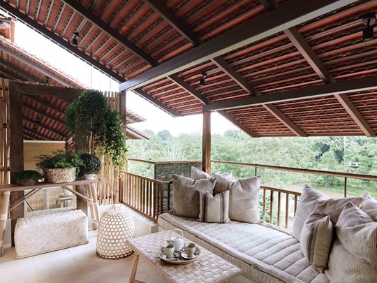 La terrasse de la Huen Bon Suite