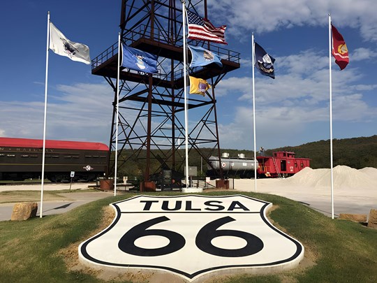 Le Route 66 Historical Village qui retrace l'histoire de la ville