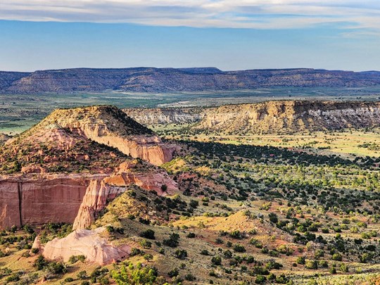 Les Black Ridge Canyons au nord de Gallup