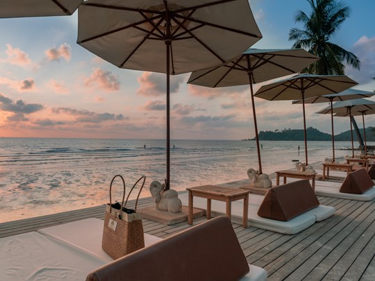 Détente sur la plage