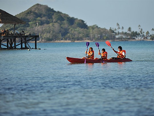 Activités nautiques proposées sur l'île