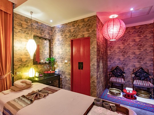 Soins relaxants au spa