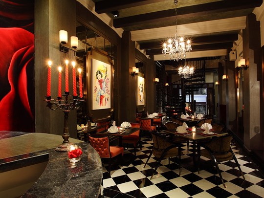 Le restaurant Red Rose