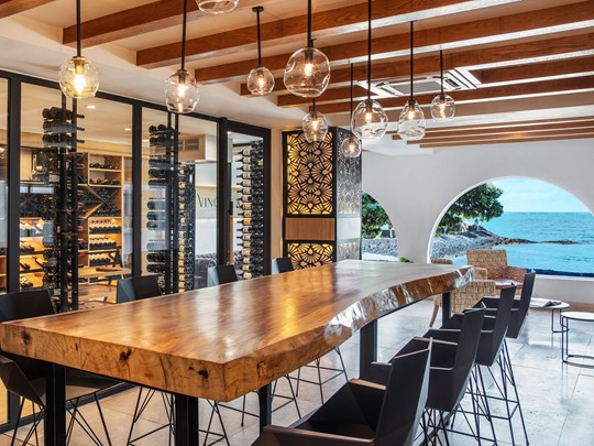 Une large sélection de vins vous attend 