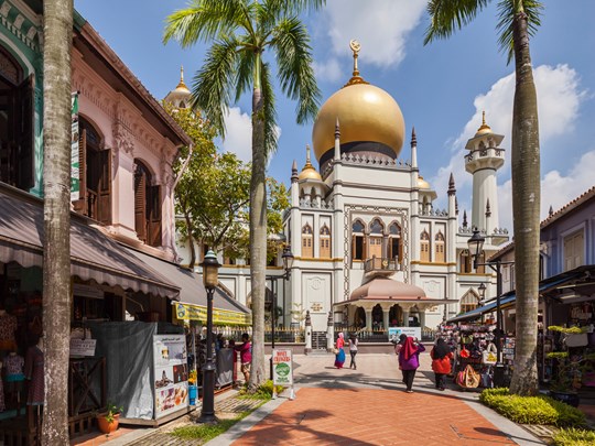 Kampong Glam & la célèbre mosquée Sultan