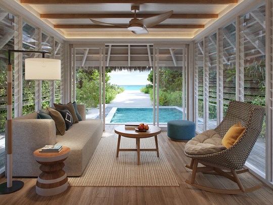  Deluxe Beach Villa with Pool