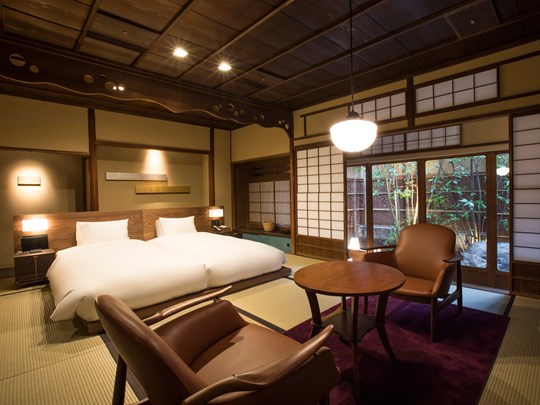 Suite Deluxe en Main - Chambre 102 avec Jardin Japonais