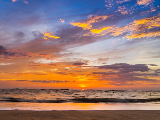 Tamarindo, Admirer le coucher de soleil