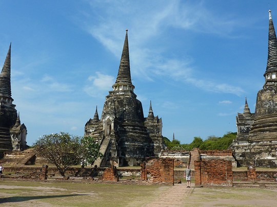 Visite du Wat Phra Si Sanphet d'Ayutthaya