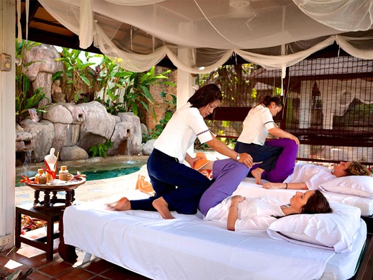 Le spa de l'hôtel 4 étoiles Legend Chiang Rai en Thailande