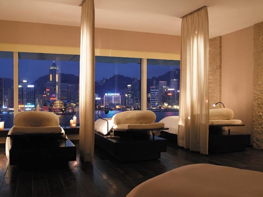Peninsula Spa de l'hôtel 5 étoiles Peninsula à Hong Kong