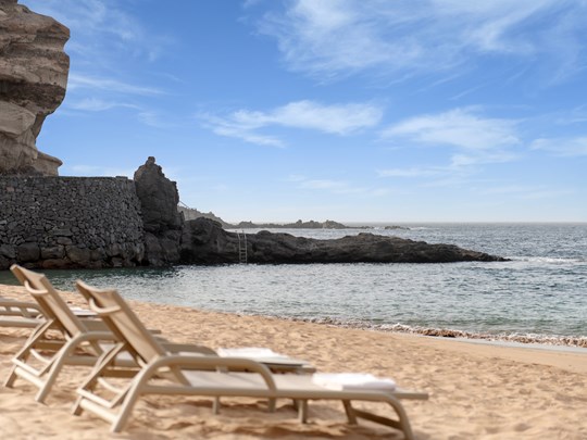 Une plage exclusive 