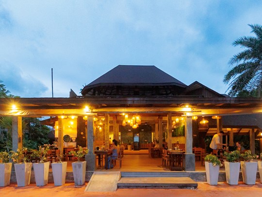 Le restaurant de l'hôtel