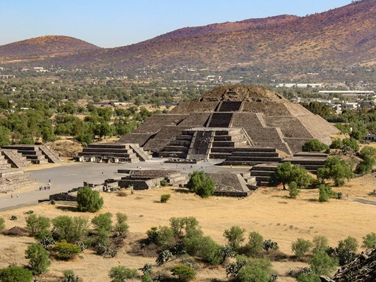 L'incontournable Teotihuaca à 50km de Mexico City