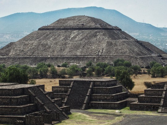 Les traces des civilisations Aztèques au Mexique 
