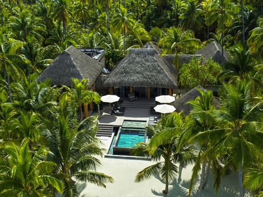 Une magnifique villa à The Brando en Polynésie