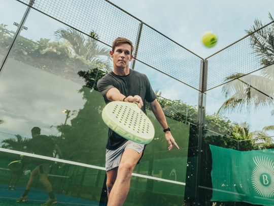 Le court de padel  Le court de padel