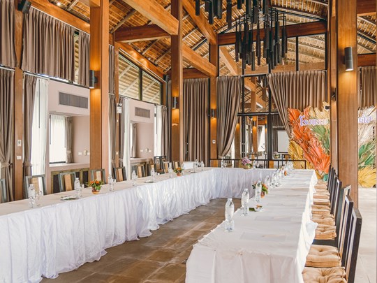 La salle de réception pour les grandes occasions