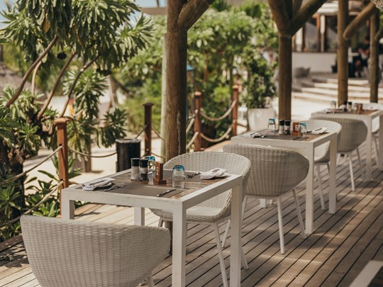 Le restaurant Sun Deck