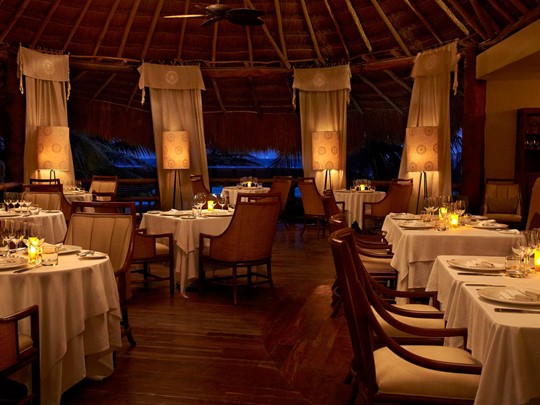Le restaurant La Marea de l'hôtel Viceroy Riviera Maya