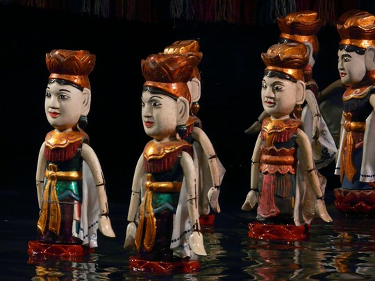 Hanoi - Les marionnettes sur l'eau