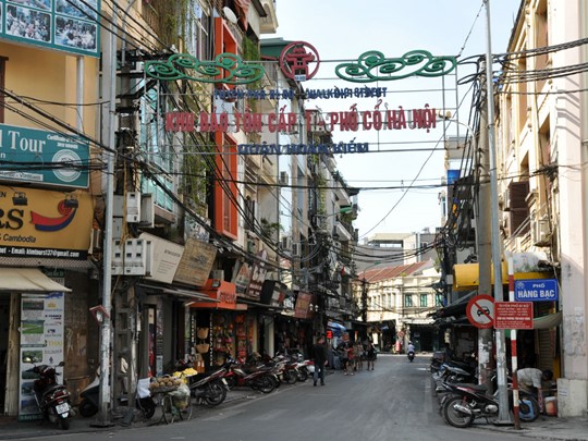 Les ruelles de la capitale vietnamienne