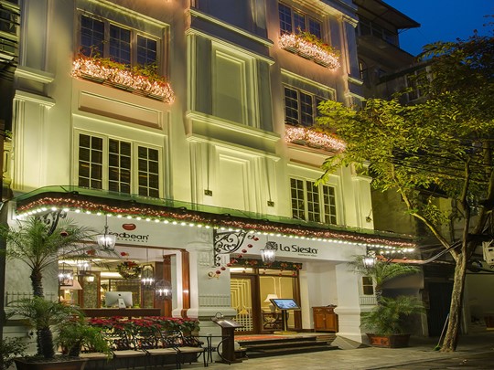 L'hôtel La Siesta à Hanoï, situé dans les ruelles de la vieille ville