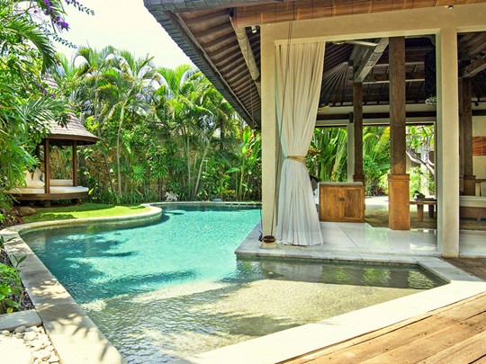 La piscine de la Two Bedroom Premium Pool Villa