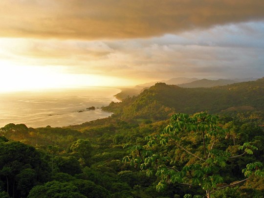 Vue imprenable sur le golfe de Nicoya