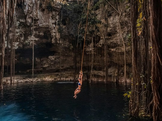 Une journée d'aventure dans les cénotes