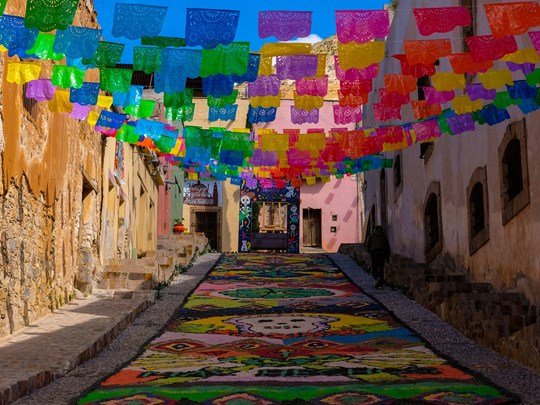 Les couleurs de Dia de los Muertos