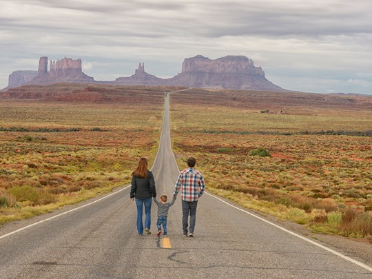 Voyage en famille à Monument Valley