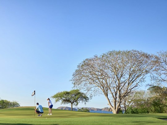 Jouez une partie de golf sur le parcours de l'hôtel