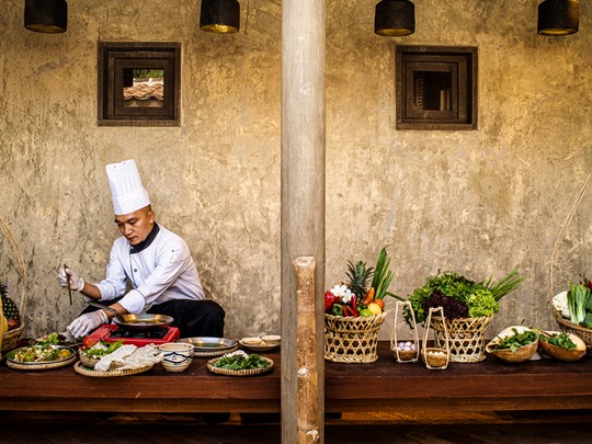 Le chef Dung Mai