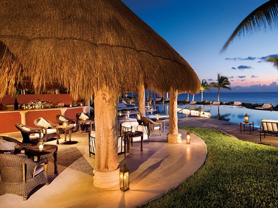 Hippos Pool Bar de l'hôtel Zoetry Paraiso au Mexique