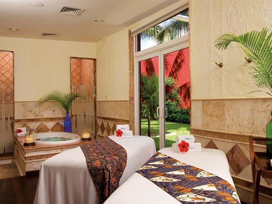 Le spa de l'hôtel 5 étoiles Zoetry Paraiso au Mexique