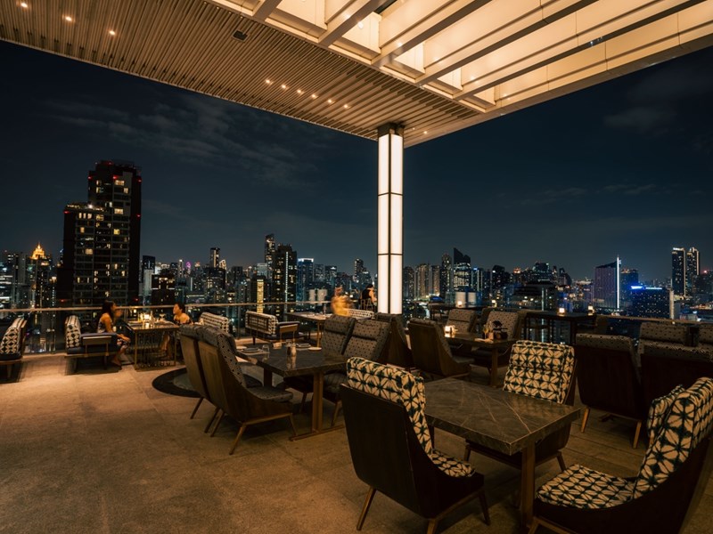 La terrasse du Nimitr Restaurant