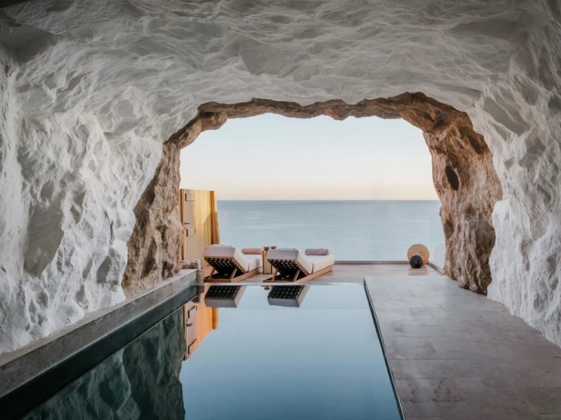 La Cave Suite Sea View with Private Pool