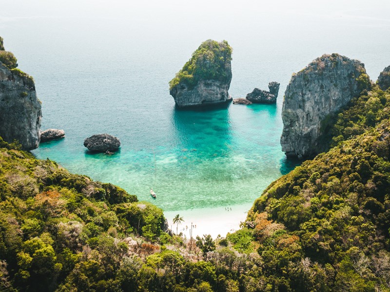 Les îles Phi Phi et Bamboo Island en speedboat
