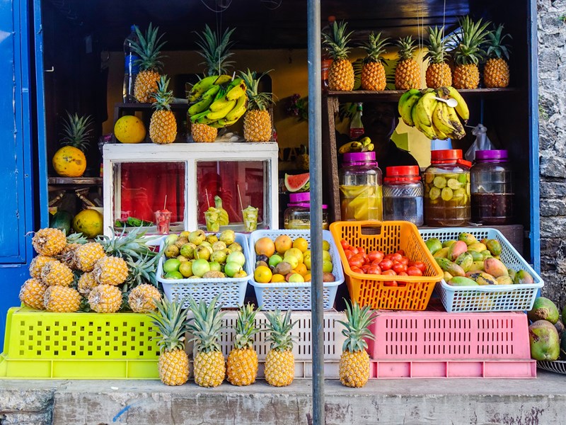 Marché Port Louis île Maurice