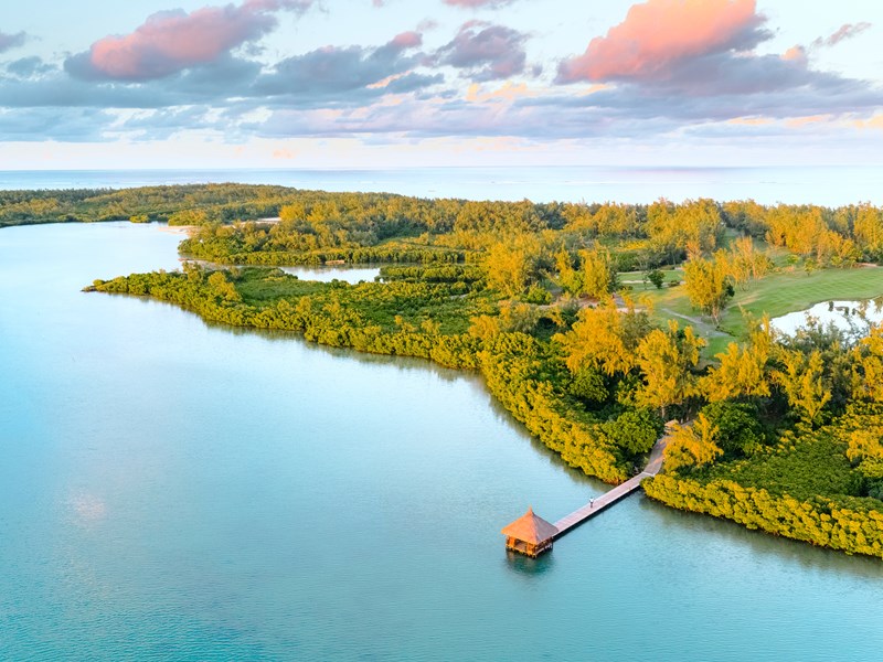 L'île aux cerfs en bateau 